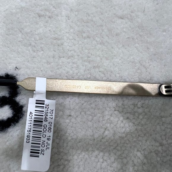 Gucci Gold 3D Tiger Head Logo Engraved Metal Frame Eyeglasses - Picture 10 of 10